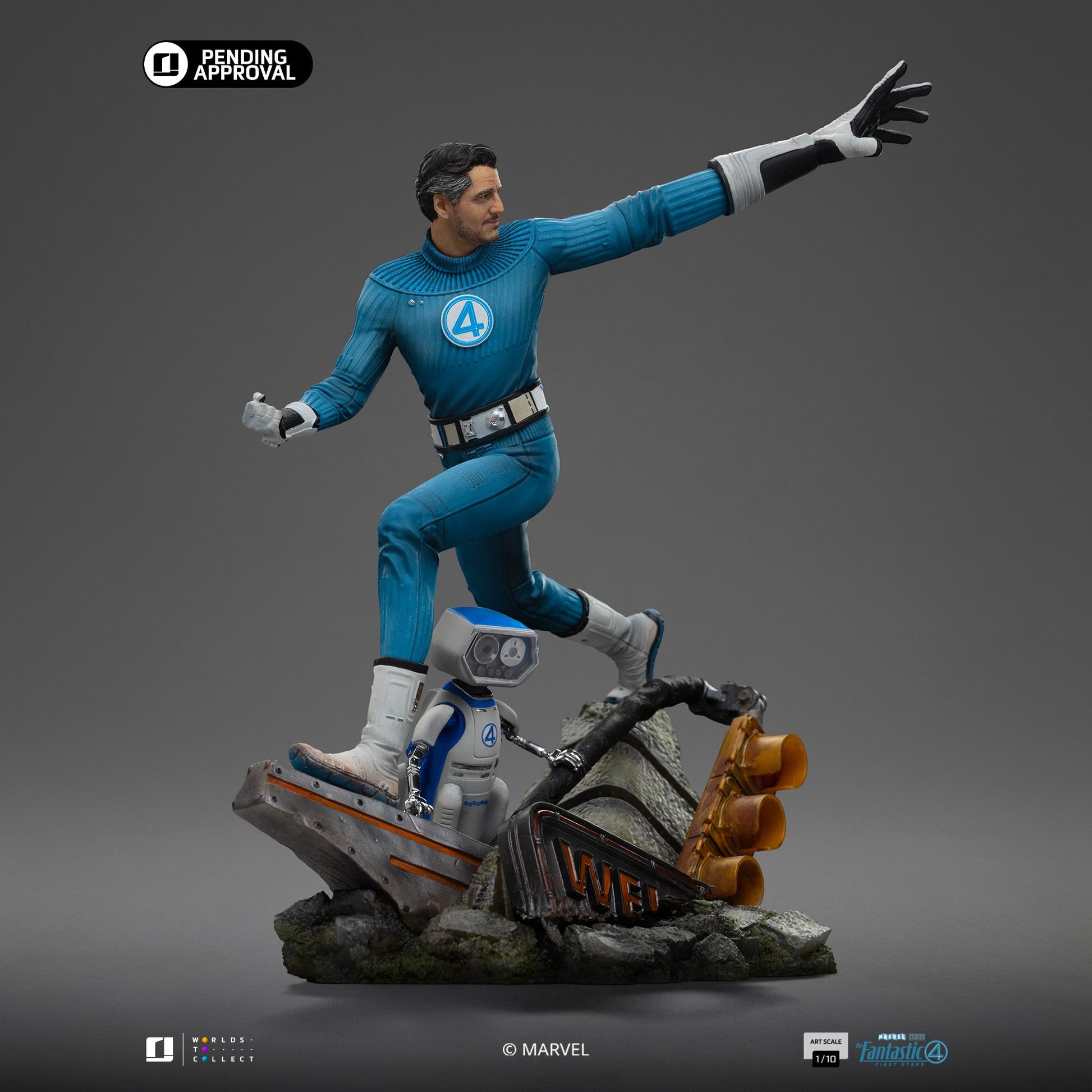 Iron Studios - Marvel - The Fantastic Four: First Steps - Mister Fantastic