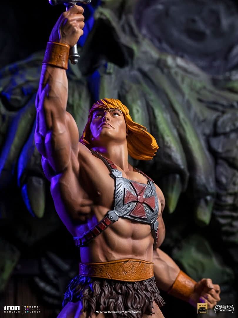 Iron Studios - Masters of the Universe - Estatua 1/10 BDS Art Scale He-Man Deluxe