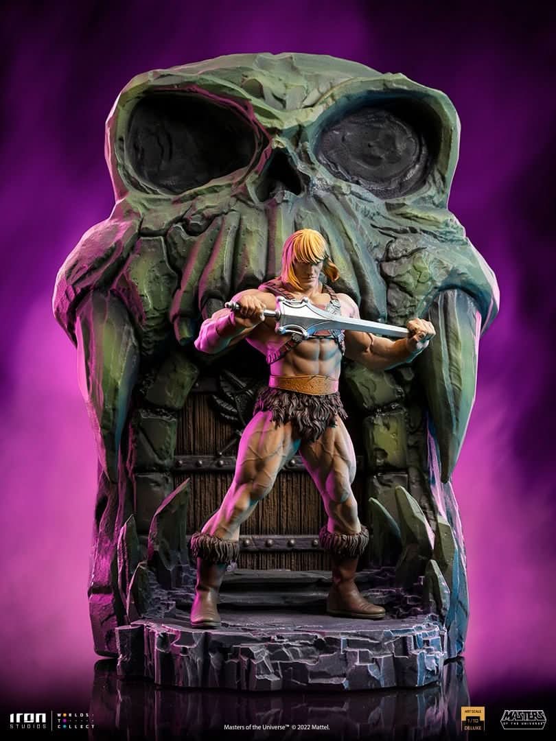 Iron Studios - Masters of the Universe - Estatua 1/10 BDS Art Scale He-Man Deluxe