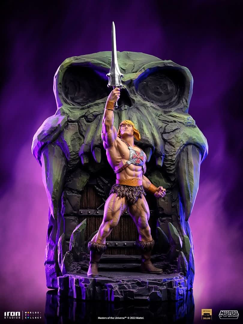 Iron Studios - Masters of the Universe - Estatua 1/10 BDS Art Scale He-Man Deluxe