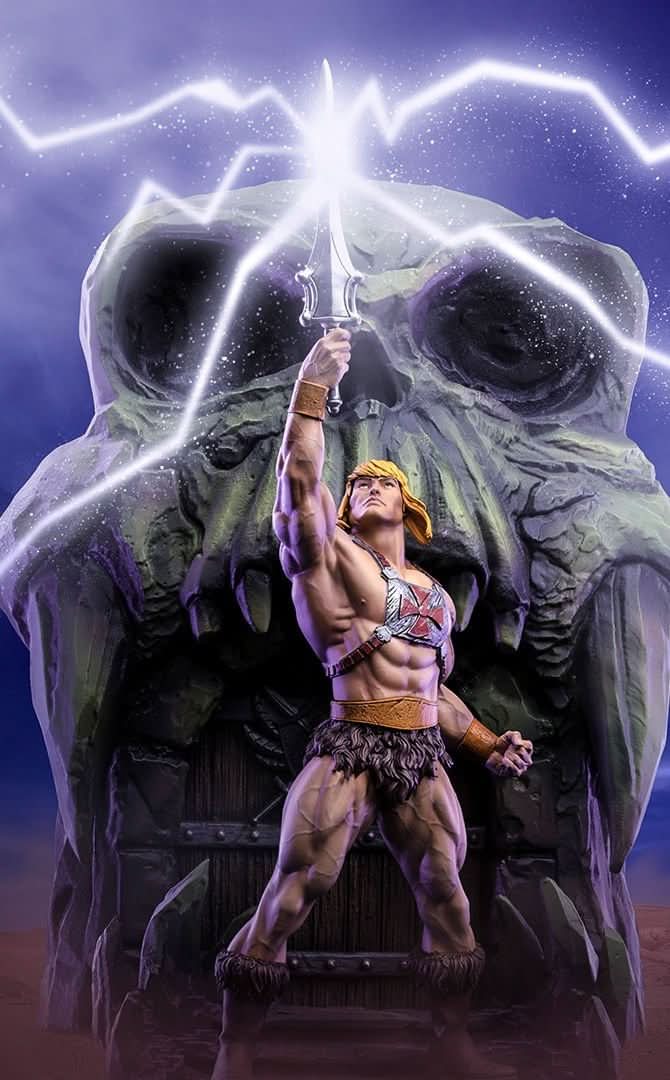 Iron Studios - Masters of the Universe - Estatua 1/10 BDS Art Scale He-Man Deluxe