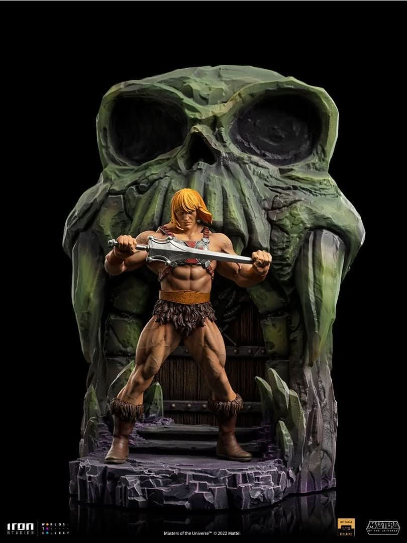 Iron Studios - Masters of the Universe - Estatua 1/10 BDS Art Scale He-Man Deluxe