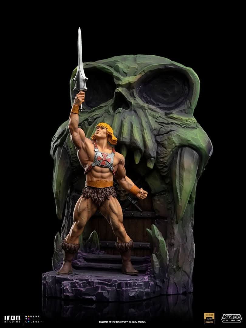Iron Studios - Masters of the Universe - Estatua 1/10 BDS Art Scale He-Man Deluxe