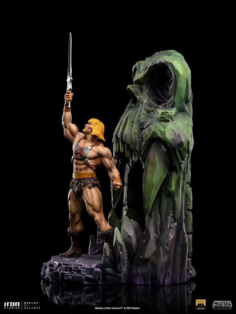 Iron Studios - Masters of the Universe - Estatua 1/10 BDS Art Scale He-Man Deluxe