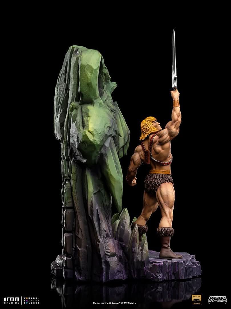 Iron Studios - Masters of the Universe - Estatua 1/10 BDS Art Scale He-Man Deluxe