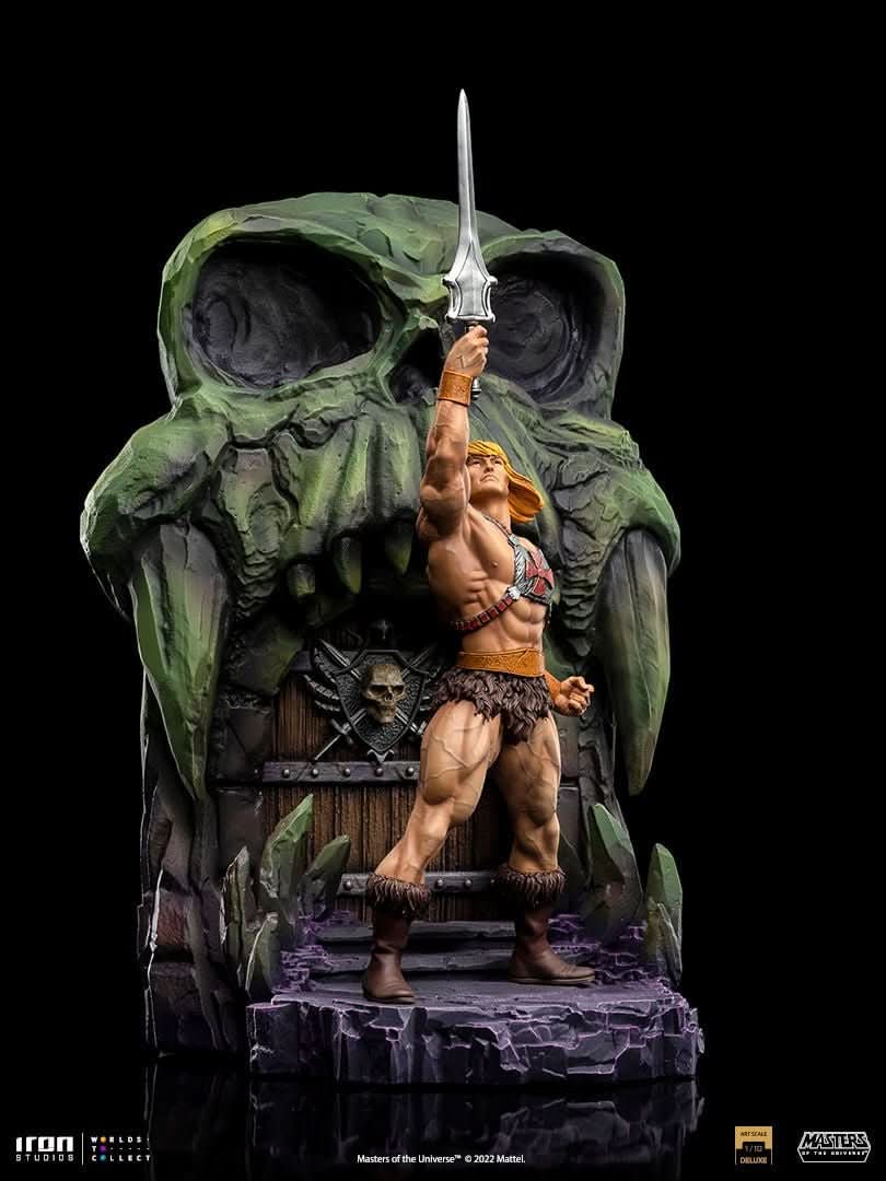 Iron Studios - Masters of the Universe - Estatua 1/10 BDS Art Scale He-Man Deluxe