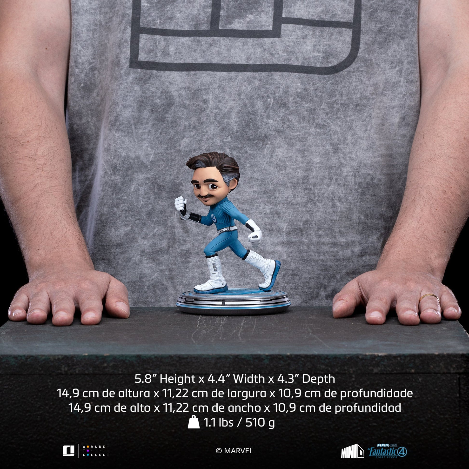 Iron Studios - Minico - Marvel - The Fantastic Four: First Steps - Mister Fantastic