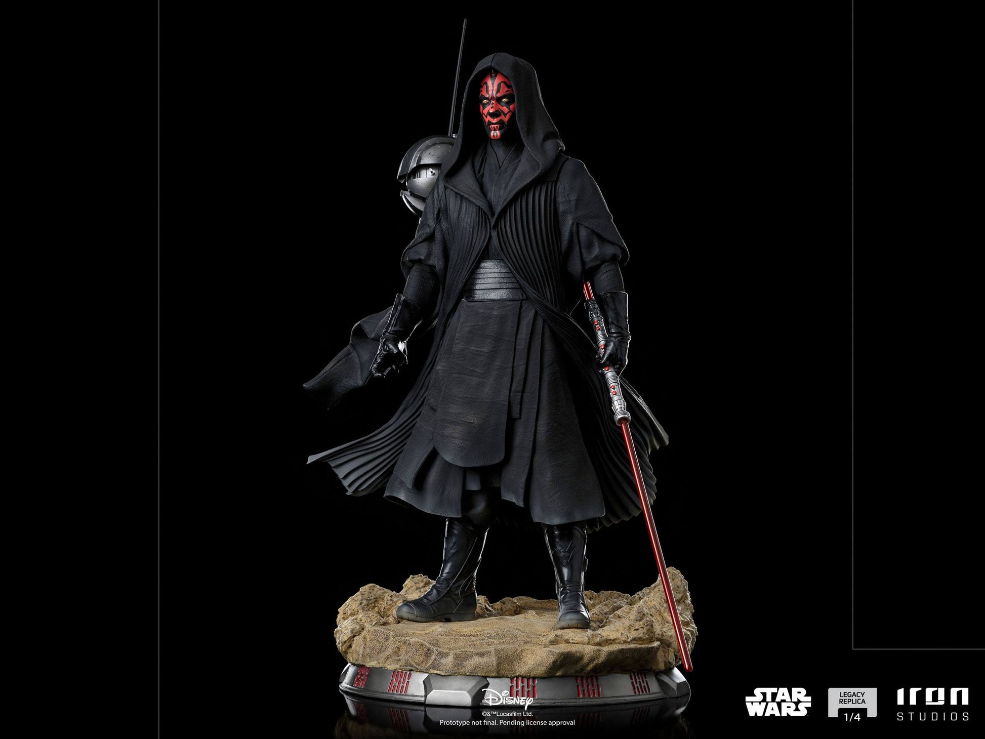 Iron Studios - Star Wars - Legacy Replica 1/4 - Statue Darth Maul