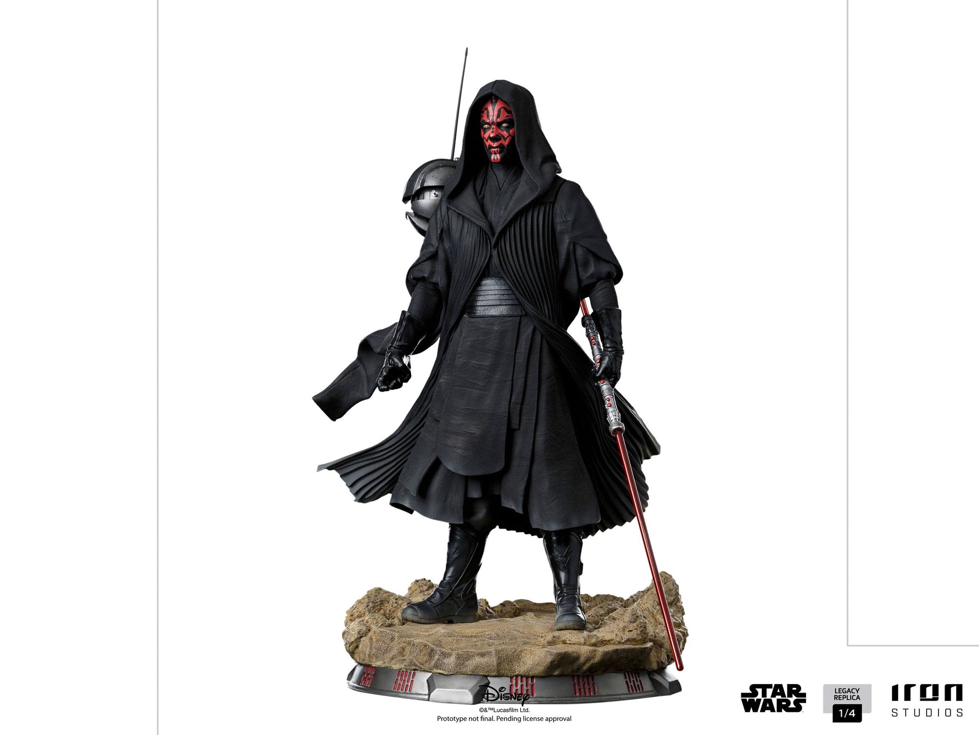 Iron Studios - Star Wars - Legacy Replica 1/4 - Statue Darth Maul