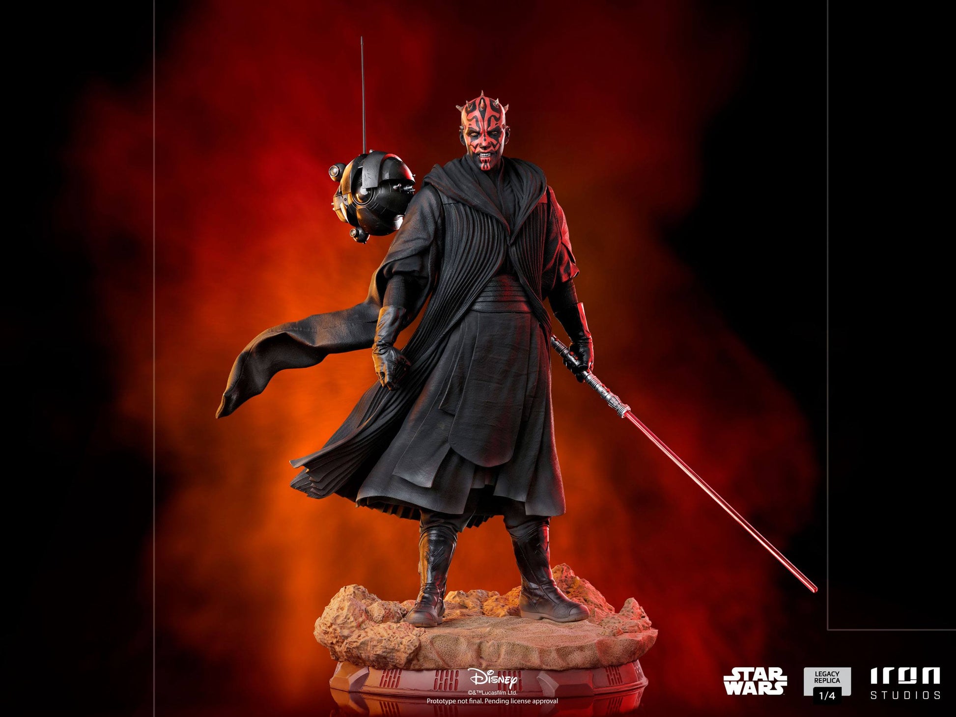 Iron Studios - Star Wars - Legacy Replica 1/4 - Statue Darth Maul