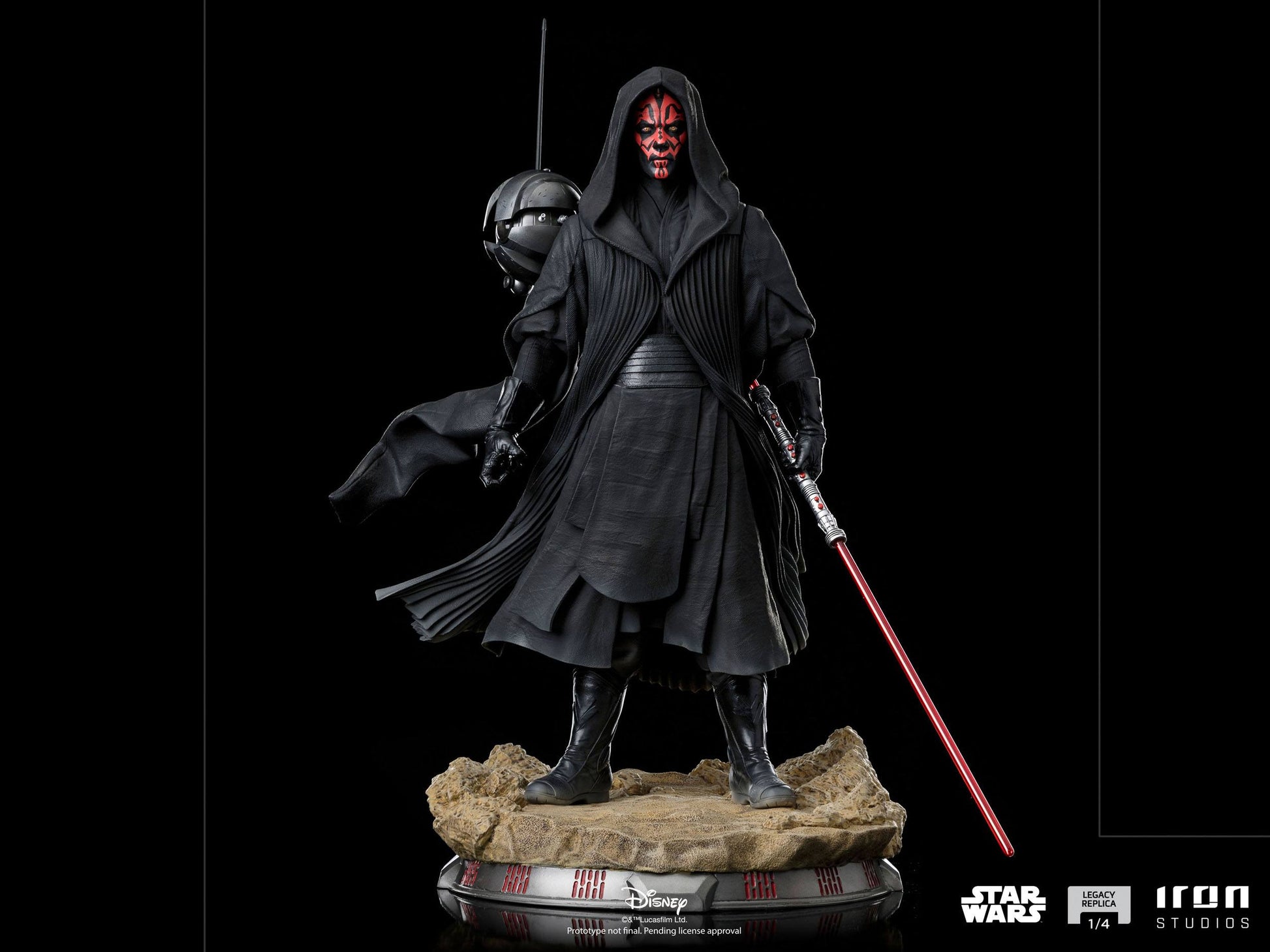 Iron Studios - Star Wars - Legacy Replica 1/4 - Statue Darth Maul