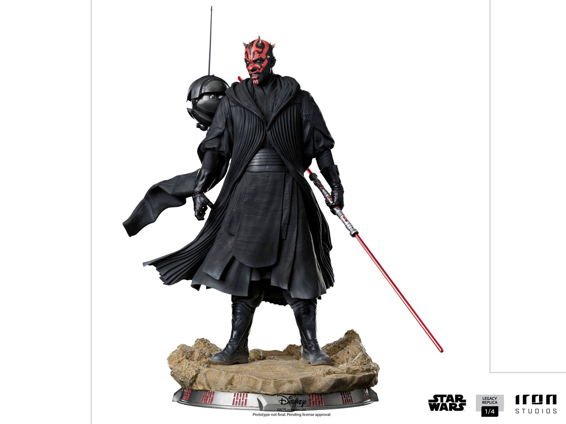 Iron Studios - Star Wars - Legacy Replica 1/4 - Statue Darth Maul