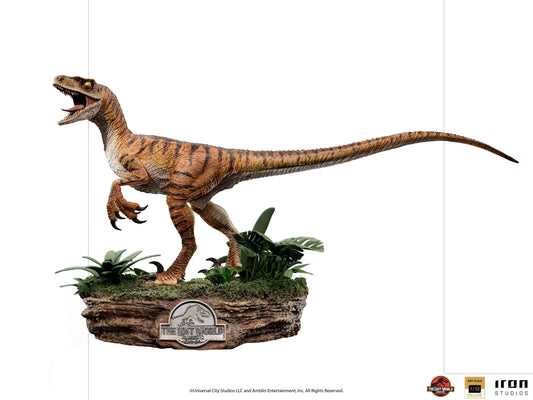 Figura de Iron Studios - The Lost World: Jurassic Park - Velociraptor Deluxe - Art Scale 1/10 de JURASSIC PARK