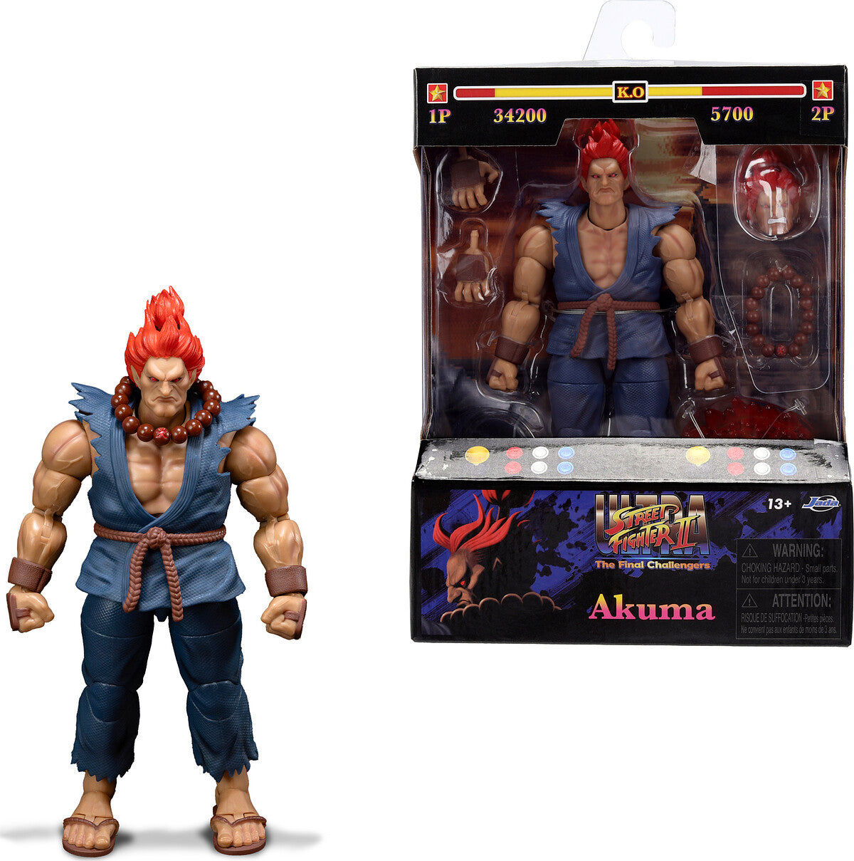 Ultra Street Fighter II: The Final Challengers Figura 1/12 Akuma 15 cm