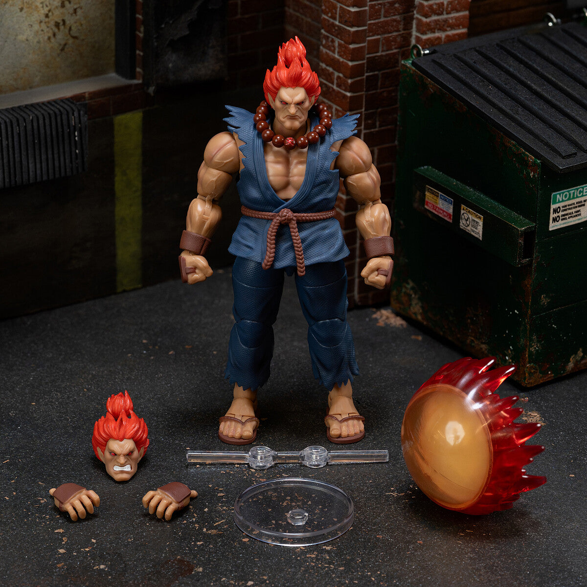 Ultra Street Fighter II: The Final Challengers Figura 1/12 Akuma 15 cm