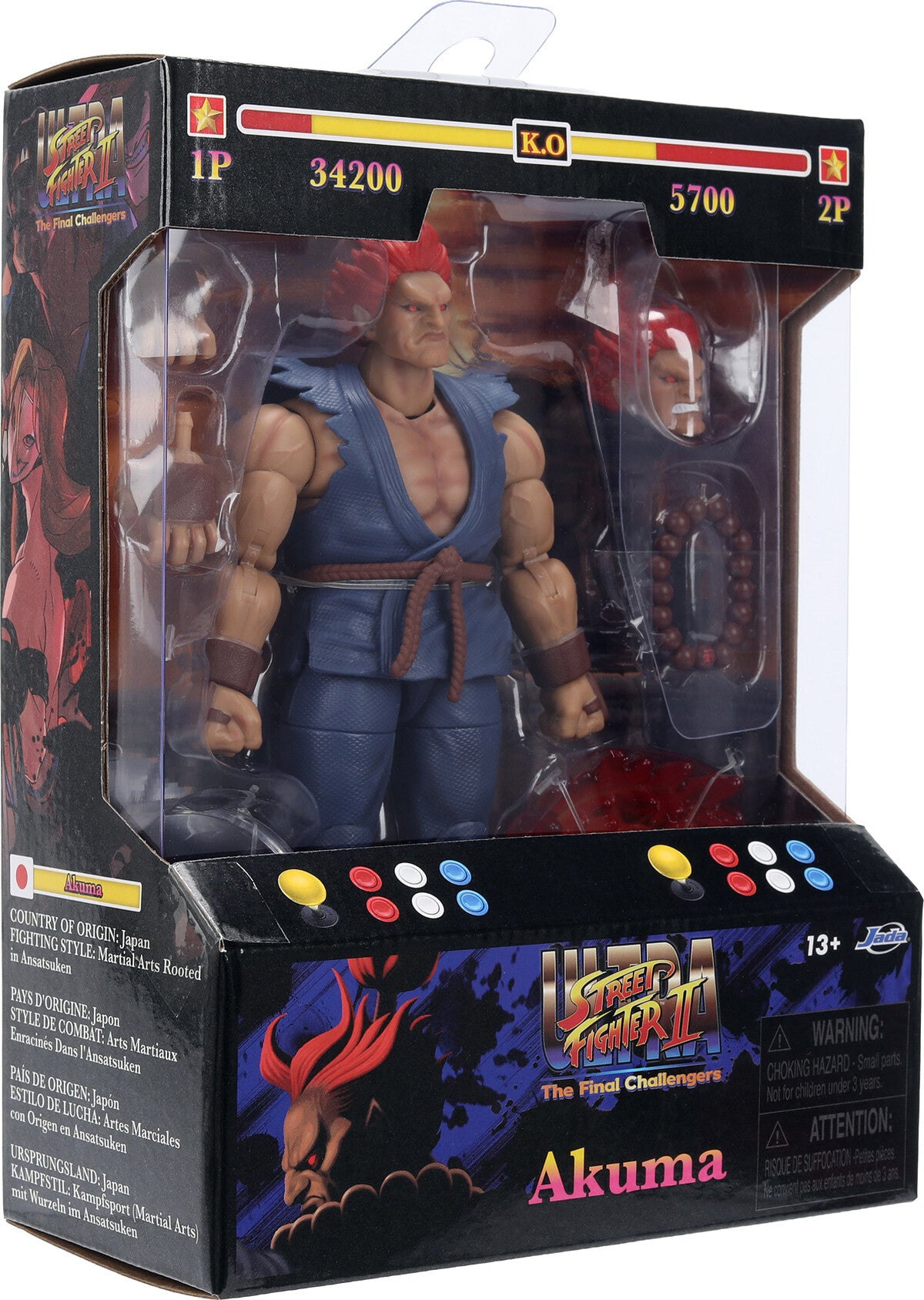 Ultra Street Fighter II: The Final Challengers Figura 1/12 Akuma 15 cm