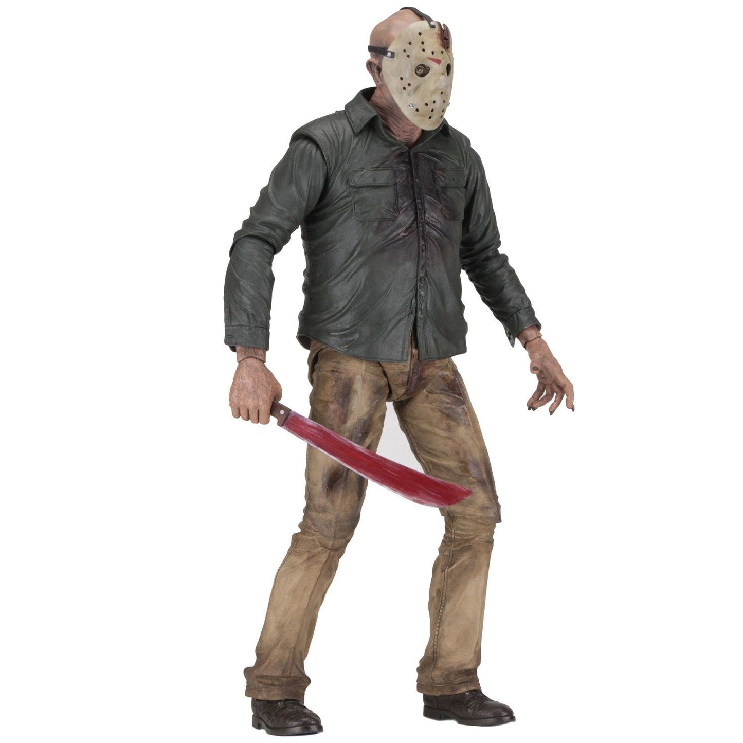 JASON VOORHEES SCALE ACTION FIGURA 46 CM FRIDAY THE 13TH: THE FINAL CHAPTER RE-RUN