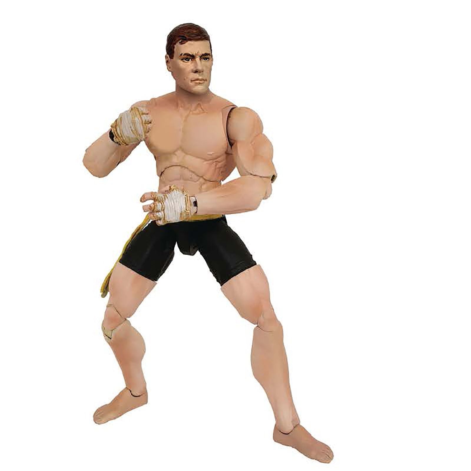 JEAN CLAUDE VAN DAMME DELUXE ACTION FIG. 18 CM RE-RUN