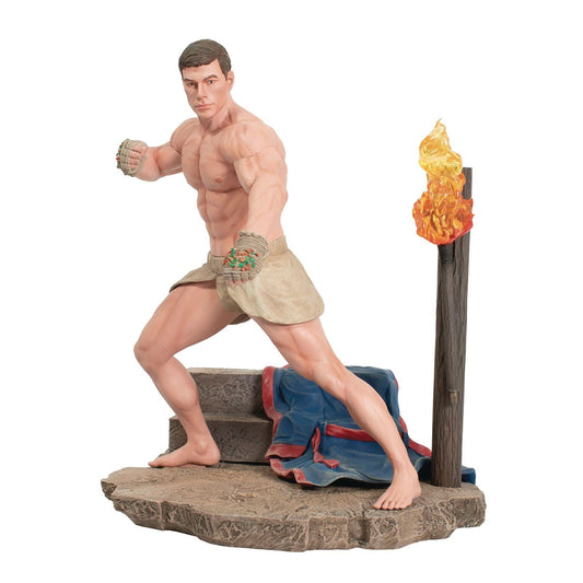 JEAN-CLAUDE VAN DAMME PVC DIORAMA 25 CM JCVD GALLERY TOURNAMENT RE-RUN