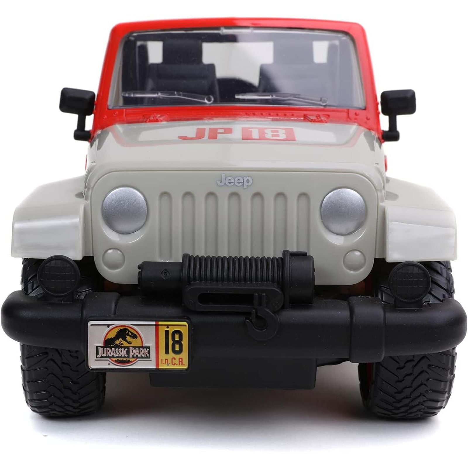 JEEP WRANGLER VEHICULO RADIOCONTROL 16,5 CM JURASSIC PARK