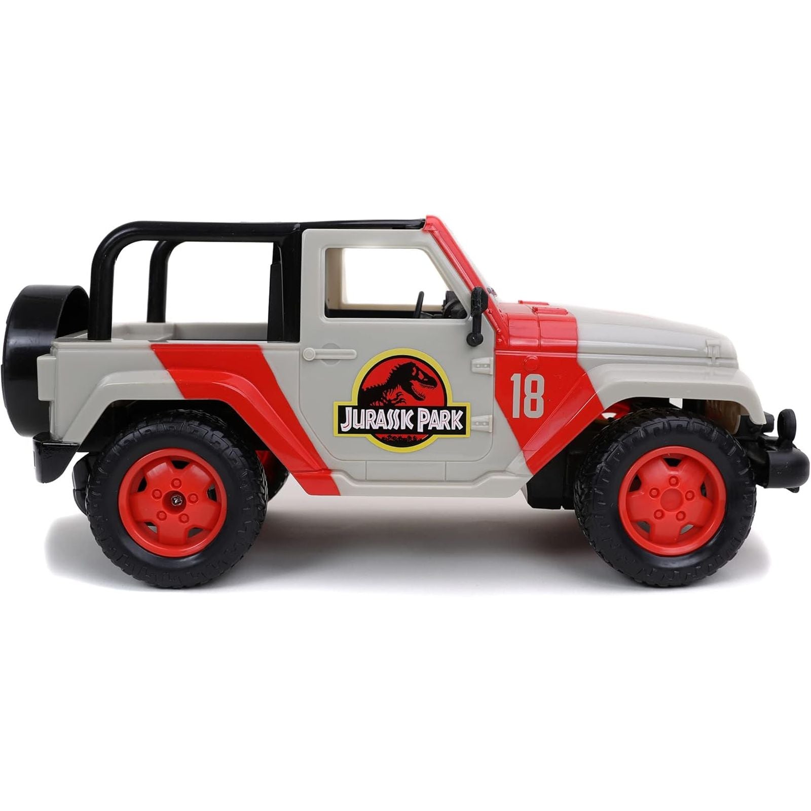 JEEP WRANGLER VEHICULO RADIOCONTROL 16,5 CM JURASSIC PARK