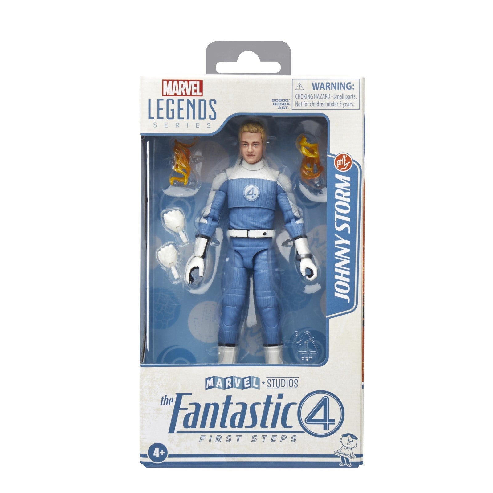 JOHNNY STORM FIGURA 15 CM THE FANTASTIC 4: FIRST STEPS MARVEL LEGENDS SERIES