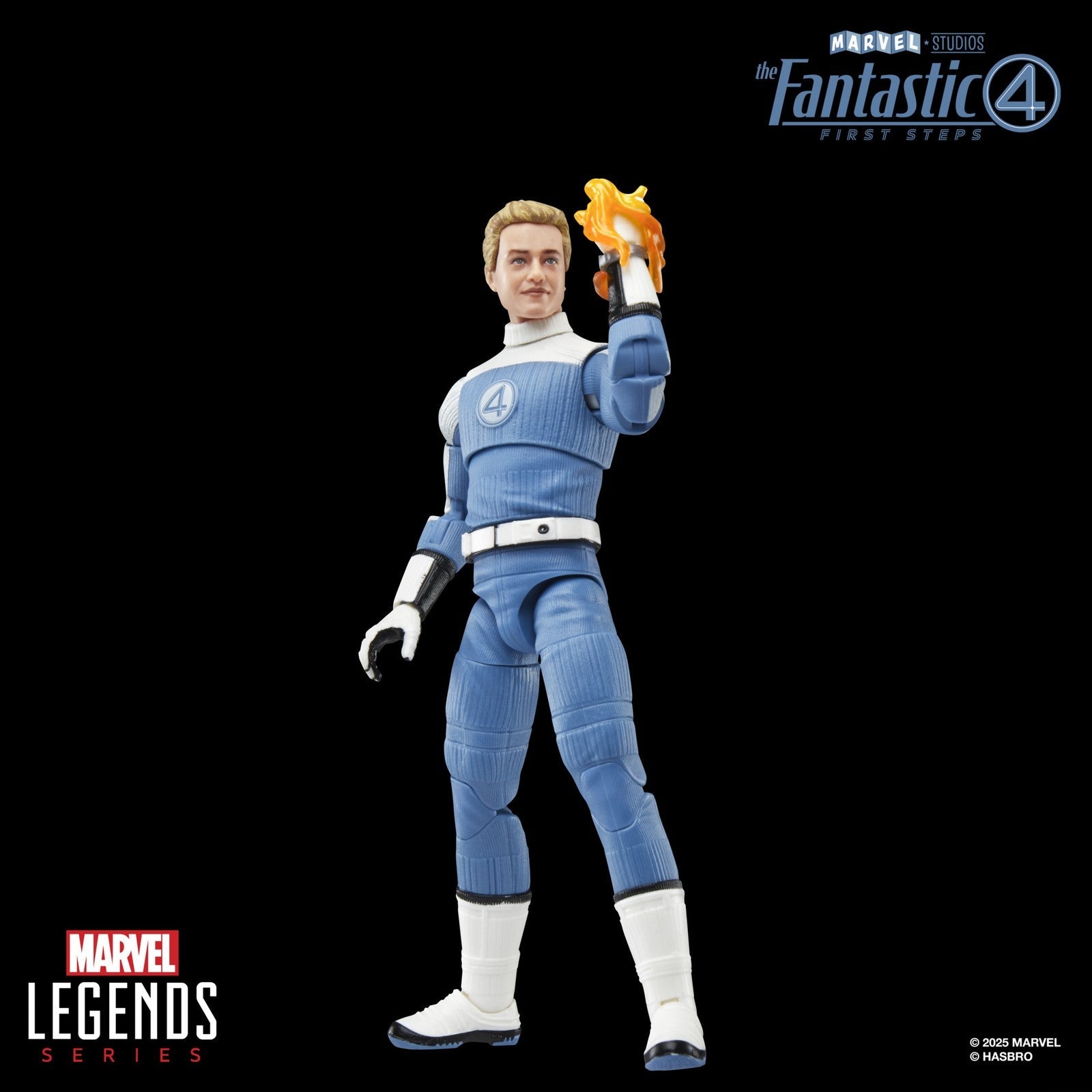 JOHNNY STORM FIGURA 15 CM THE FANTASTIC 4: FIRST STEPS MARVEL LEGENDS SERIES