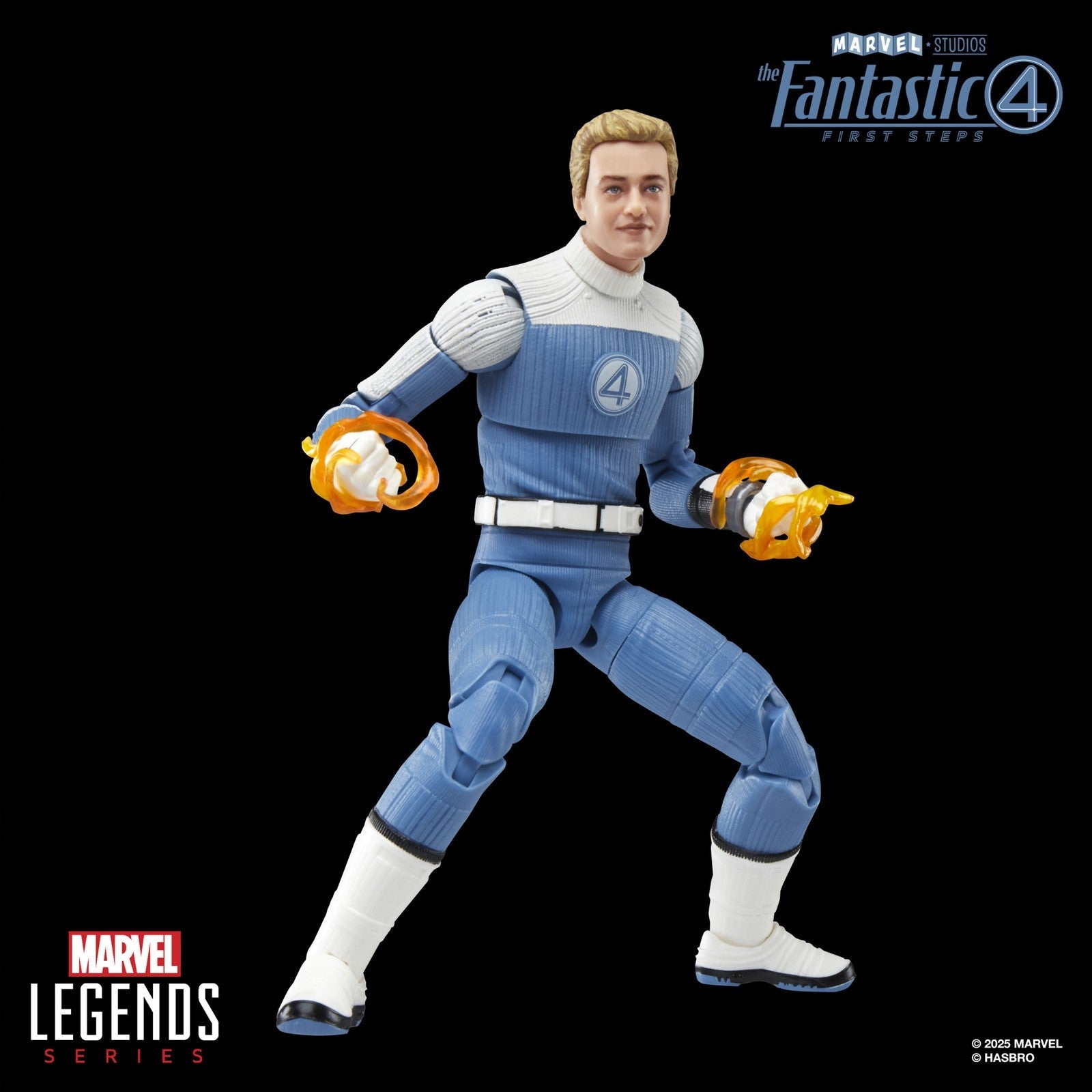 JOHNNY STORM FIGURA 15 CM THE FANTASTIC 4: FIRST STEPS MARVEL LEGENDS SERIES
