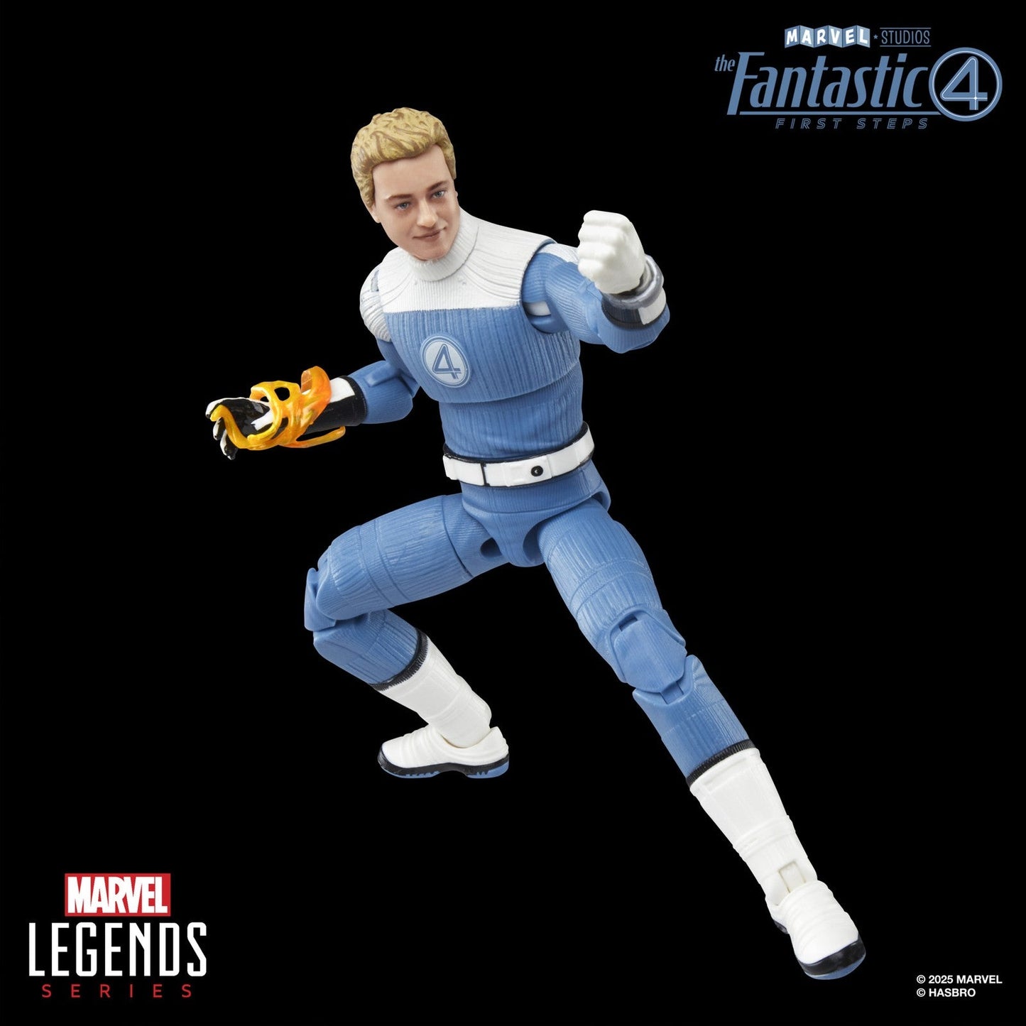 JOHNNY STORM FIGURA 15 CM THE FANTASTIC 4: FIRST STEPS MARVEL LEGENDS SERIES