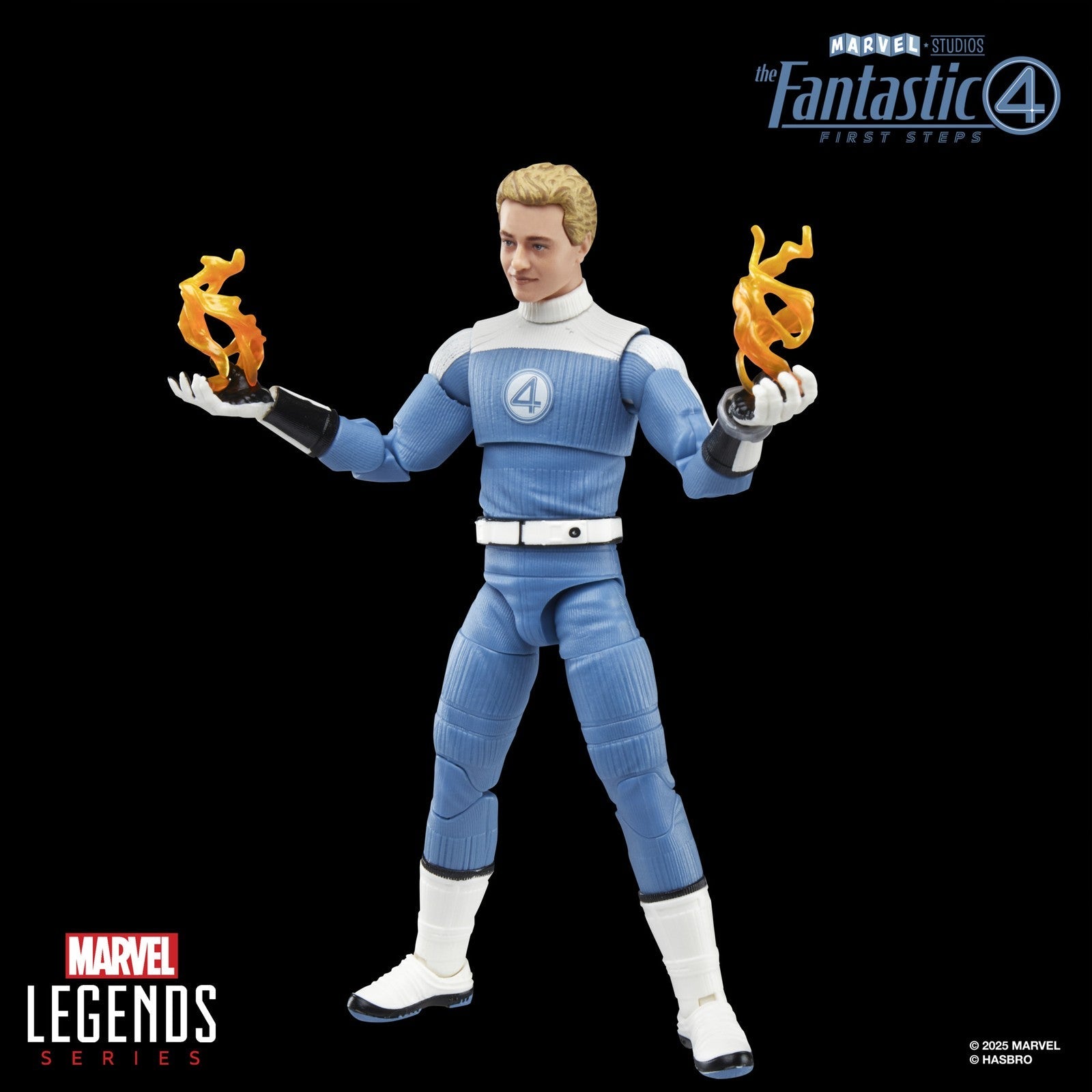 JOHNNY STORM FIGURA 15 CM THE FANTASTIC 4: FIRST STEPS MARVEL LEGENDS SERIES