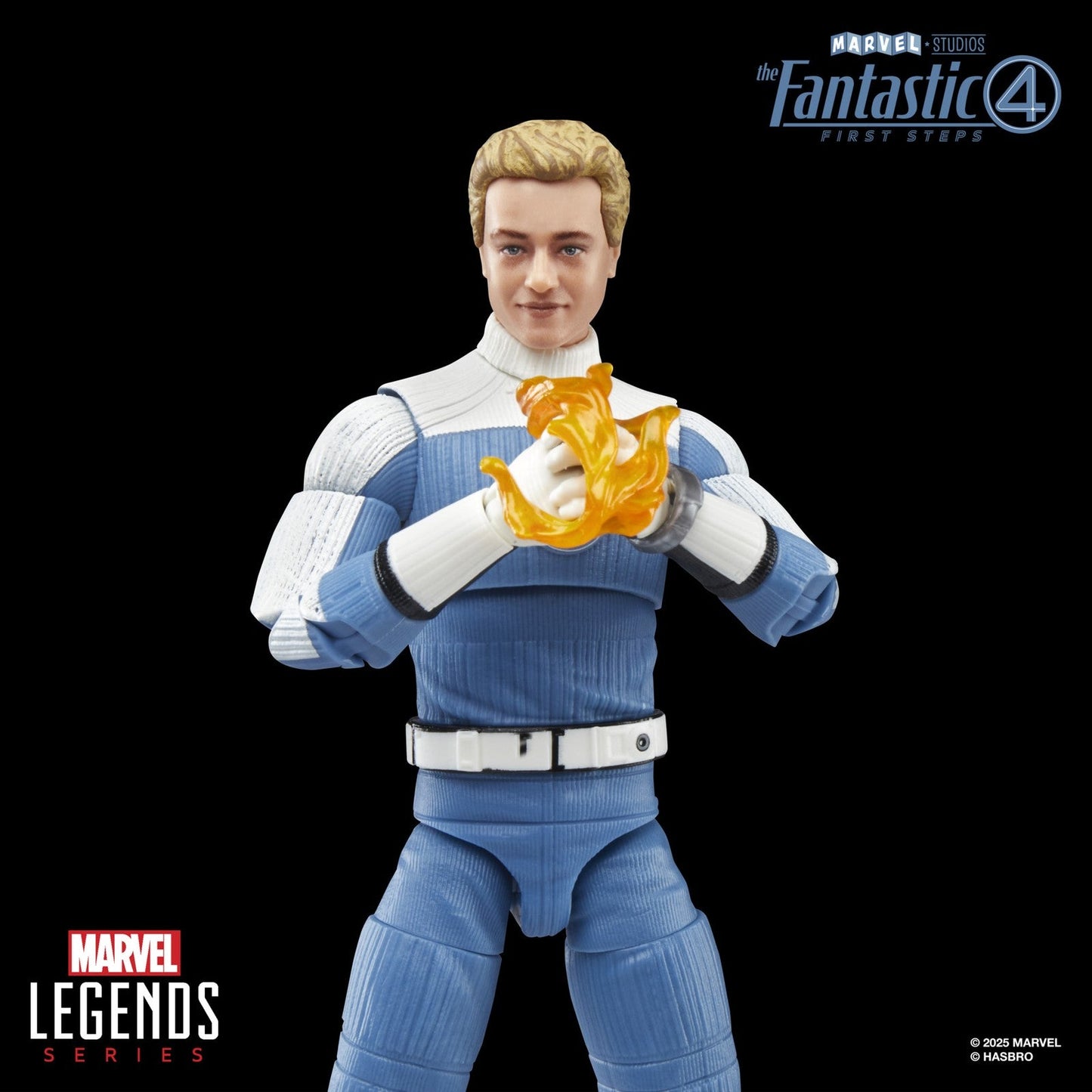 JOHNNY STORM FIGURA 15 CM THE FANTASTIC 4: FIRST STEPS MARVEL LEGENDS SERIES