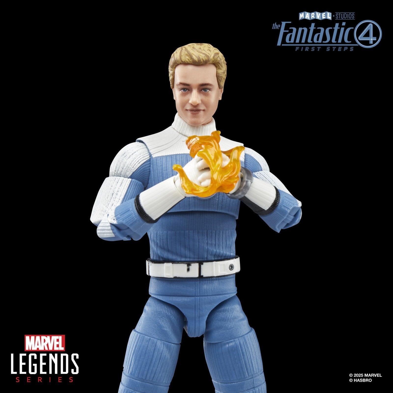 JOHNNY STORM FIGURA 15 CM THE FANTASTIC 4: FIRST STEPS MARVEL LEGENDS SERIES