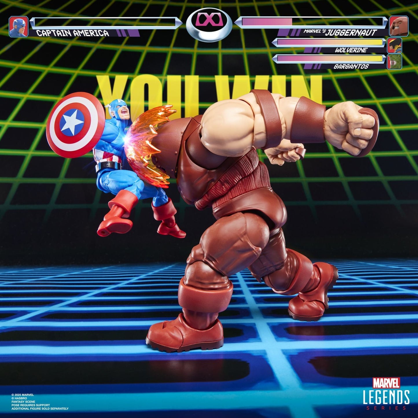 JUGGERNAUT FIGURA 22 CM GAMERVERSE MARVEL LEGENDS SERIES