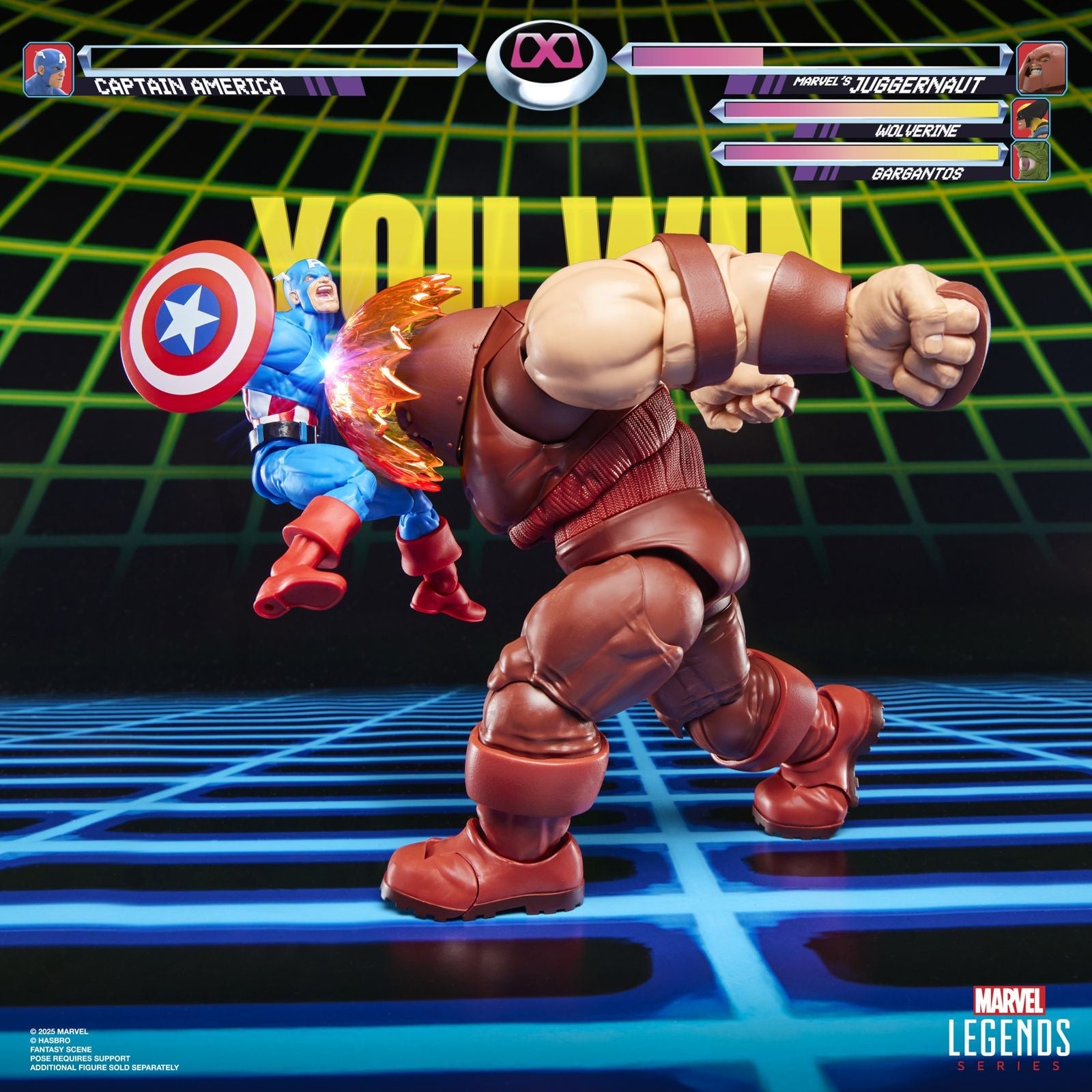 JUGGERNAUT FIGURA 22 CM GAMERVERSE MARVEL LEGENDS SERIES