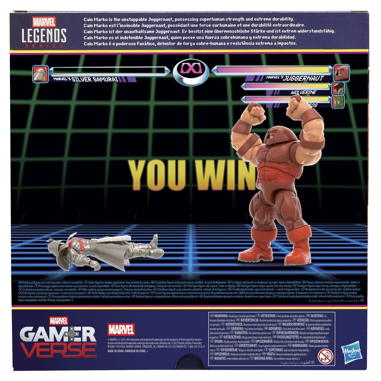 JUGGERNAUT FIGURA 22 CM GAMERVERSE MARVEL LEGENDS SERIES