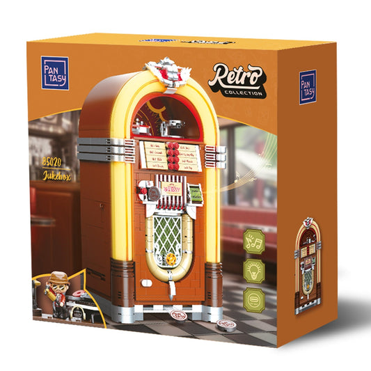 JUKEBOX SET CONSTRUCCION 32 CM RETRO SERIES