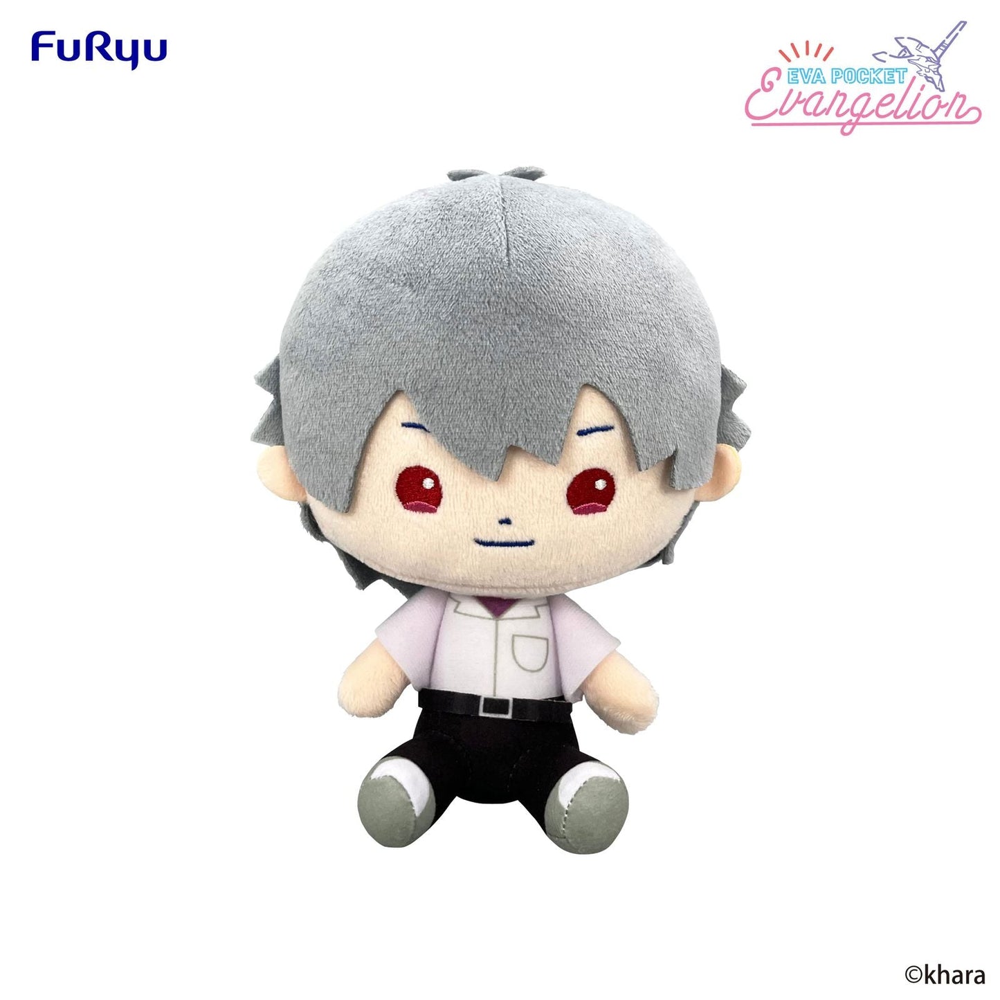 KAWORU NAGISA PELUCHE 17 CM NEON GENESIS EVANGELION EVA POCKET