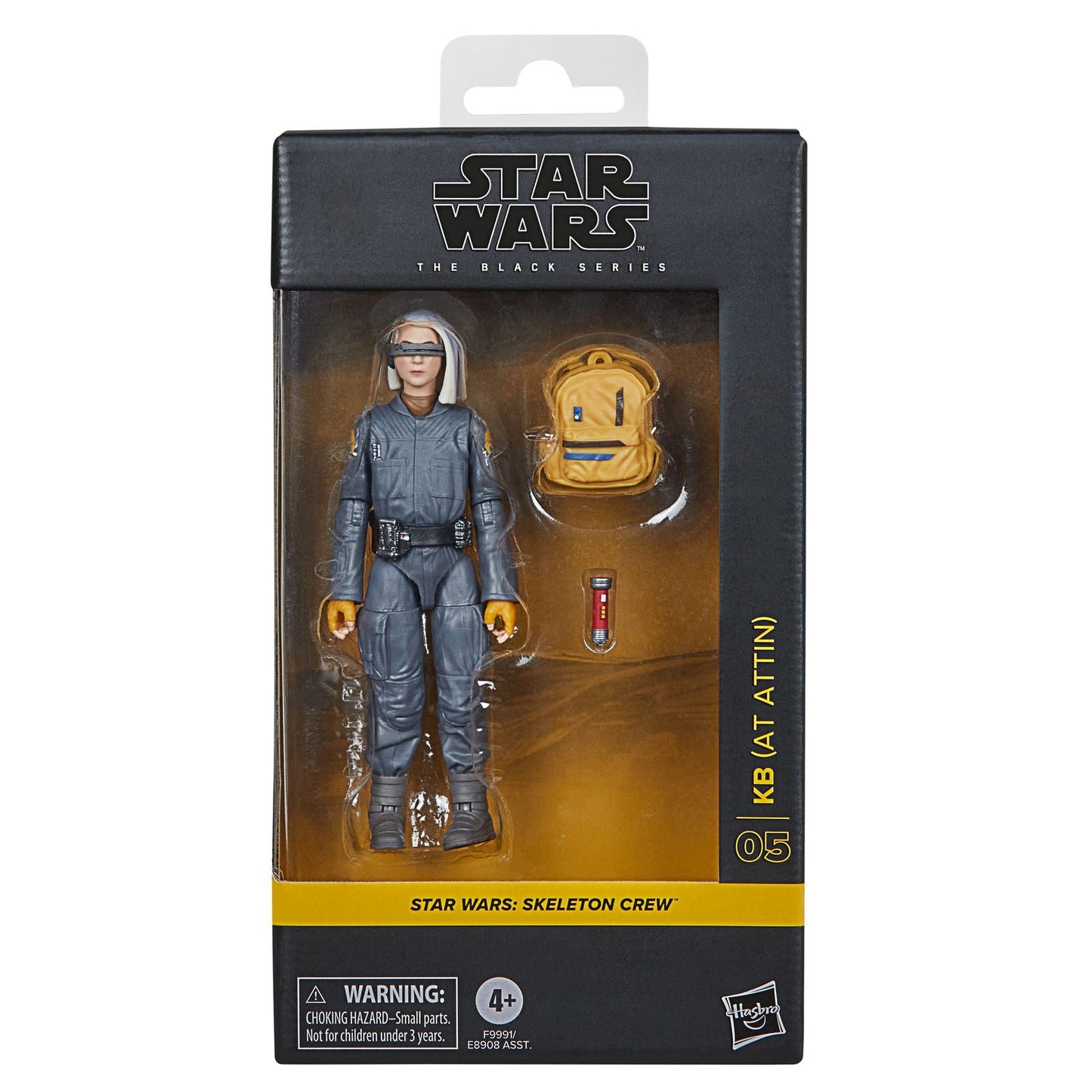 KB (AT ATTIN) FIGURA 15 CM STAR WARS: SKELETON CREW THE BLACK SERIES