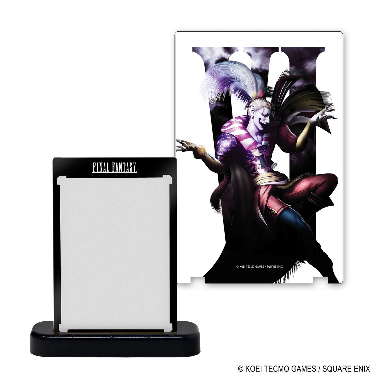 KEFKA PALAZZO SOPORTE PARA CARTAS 11 CM FINAL FANTASY VI ONE-TOUCH EDGE 