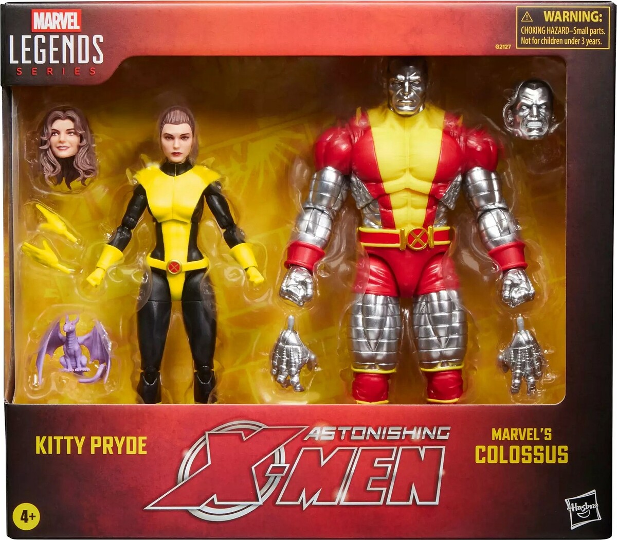 KITTY PRIDE & COLOSSUS PACK 2 FIGURAS 15 CM ASTONISHING X-MEN MARVEL LEGENDS SERIES