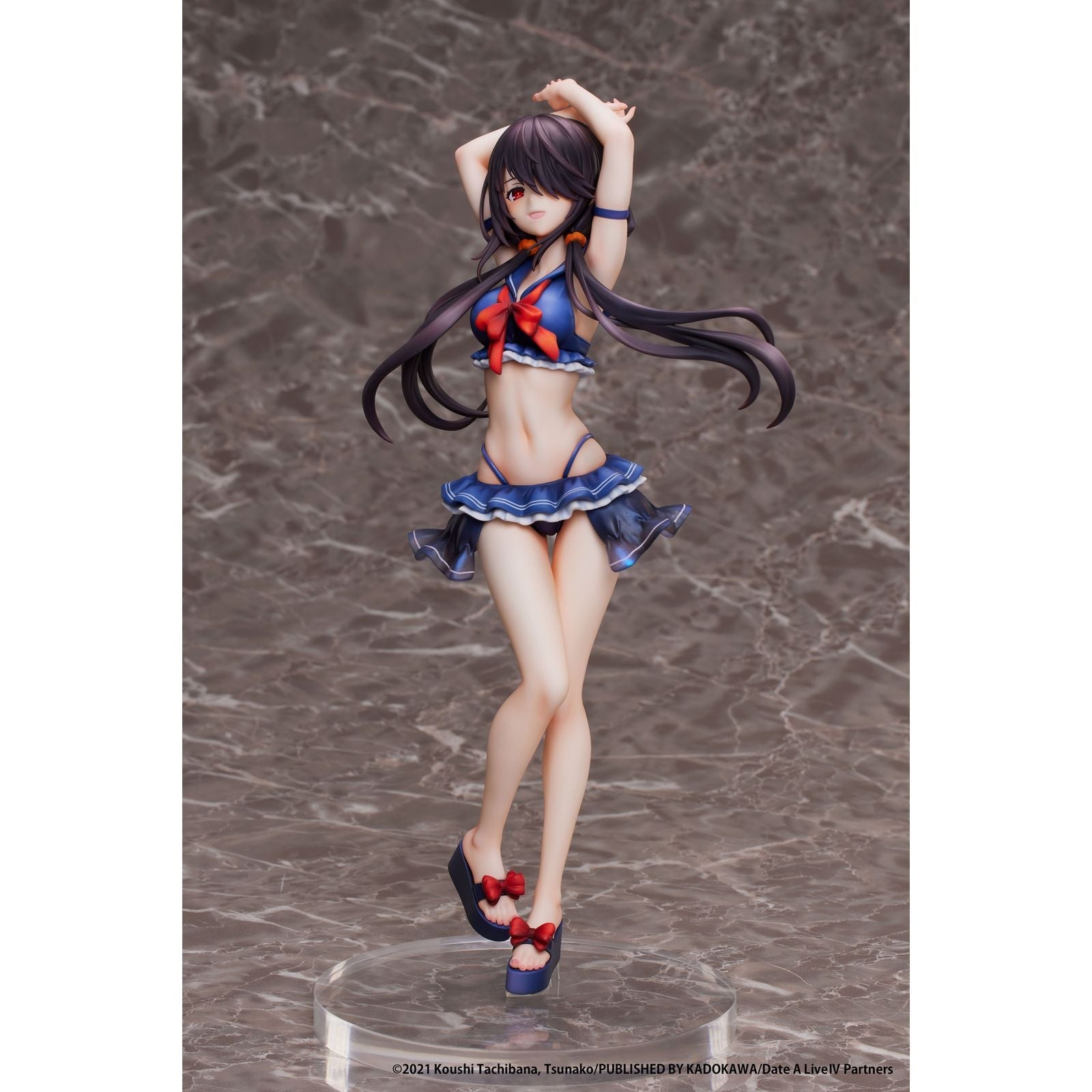 KURUMI TOKISAKI STATUE 24 CM DATE A LIVE IV 1/7 SCALE