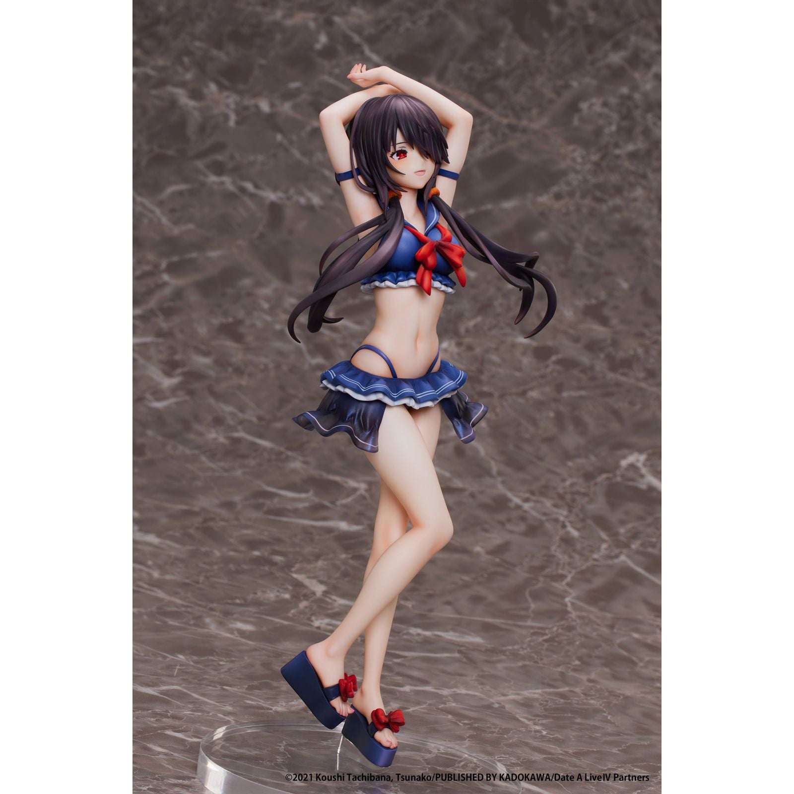 KURUMI TOKISAKI STATUE 24 CM DATE A LIVE IV 1/7 SCALE