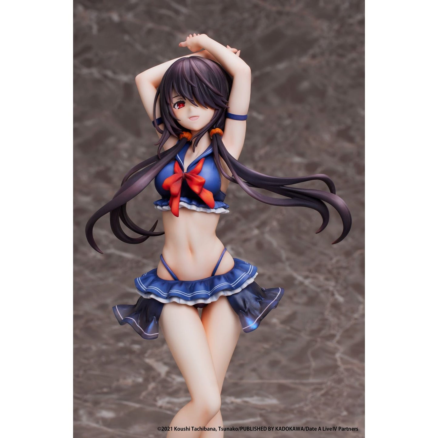 KURUMI TOKISAKI STATUE 24 CM DATE A LIVE IV 1/7 SCALE