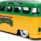 LEONARDO & 1962 VOLKSWAGEN BUS SET 1/24 SCALE TEENAGE MUTANT NINJA TURTLES