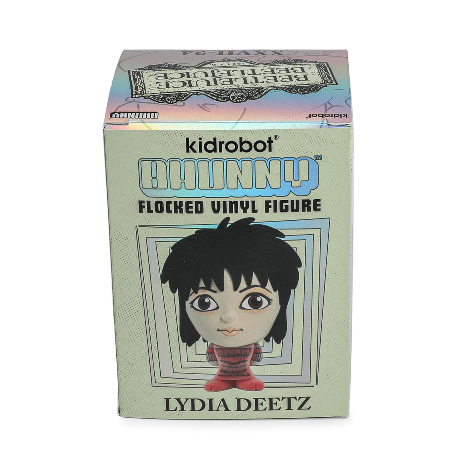 LYDIA DEETZ FIG. 10 CM BEETLEJUICE BEETLEJUICE BHUNNY FLOCKED VYNIL BY KIDROBOT