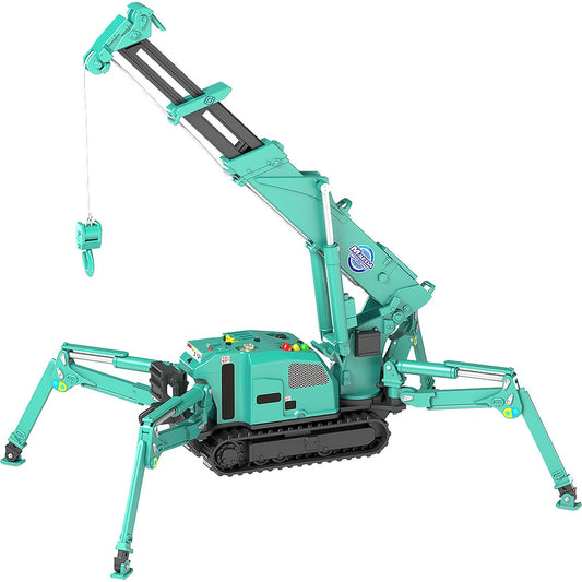 MAEDA SEISAKUSHO SPIDER CRANE GREEN VERSION FIGURA 6,5 CM MODEROID 1/20 SCALE RE-RUN