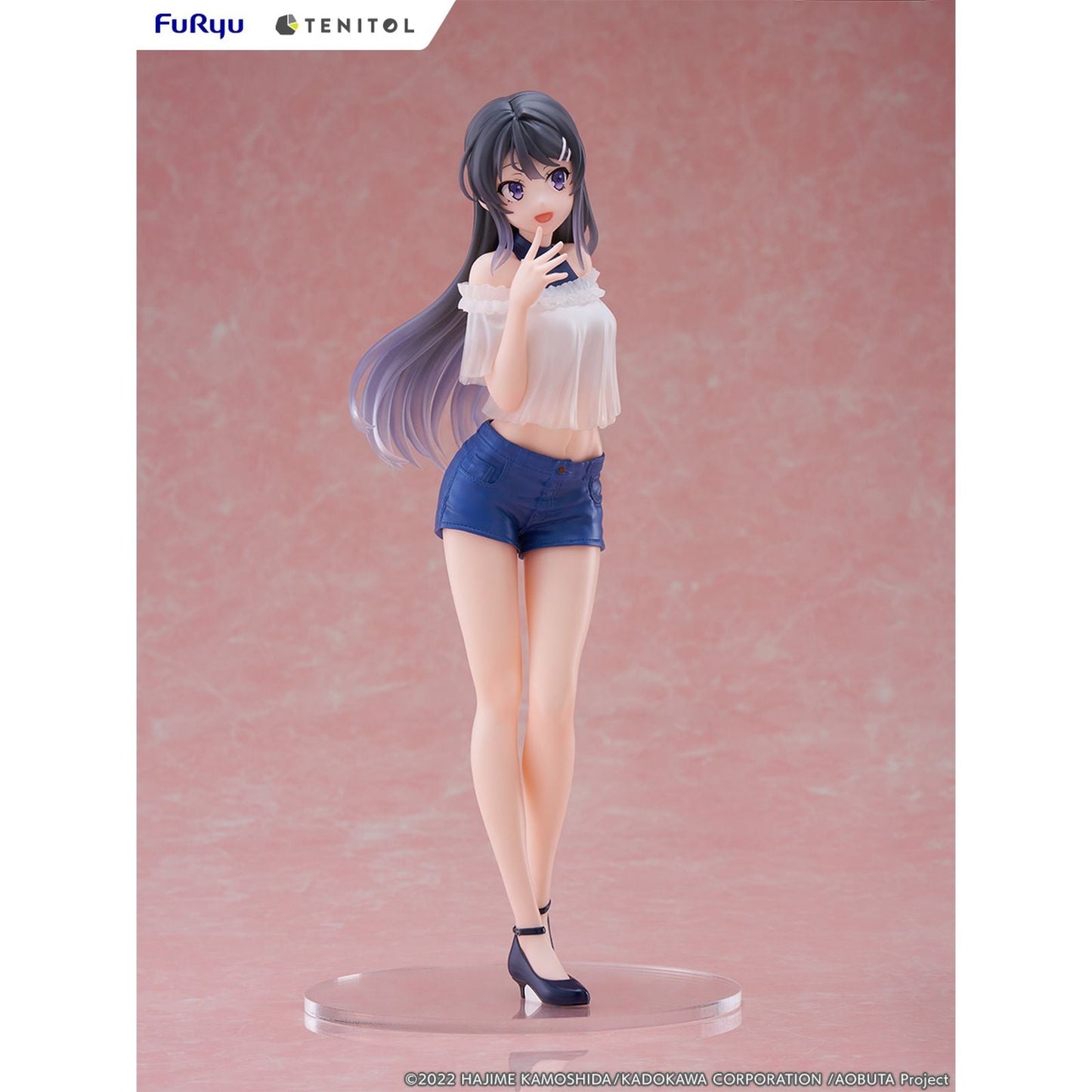 MAI SAKURAJIMA FIG. 31 CM RASCAL DOES NOT DREAM OF BUNNY GIRL SENPAI TENITOL TALL