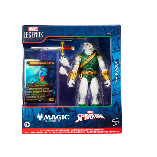MAN-WOLF FIGURA 15 CM MARVEL LEGENDS SERIES & MAGIC: THE GATHERING