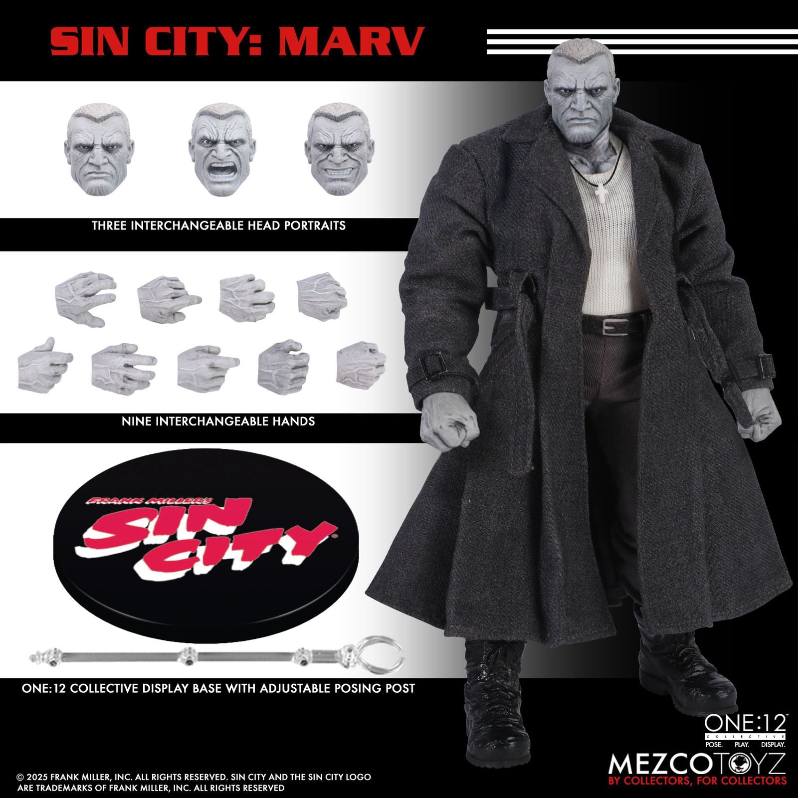 MARV FIGURA 17 CM SIN CITY ONE:12 COLLECTIVE