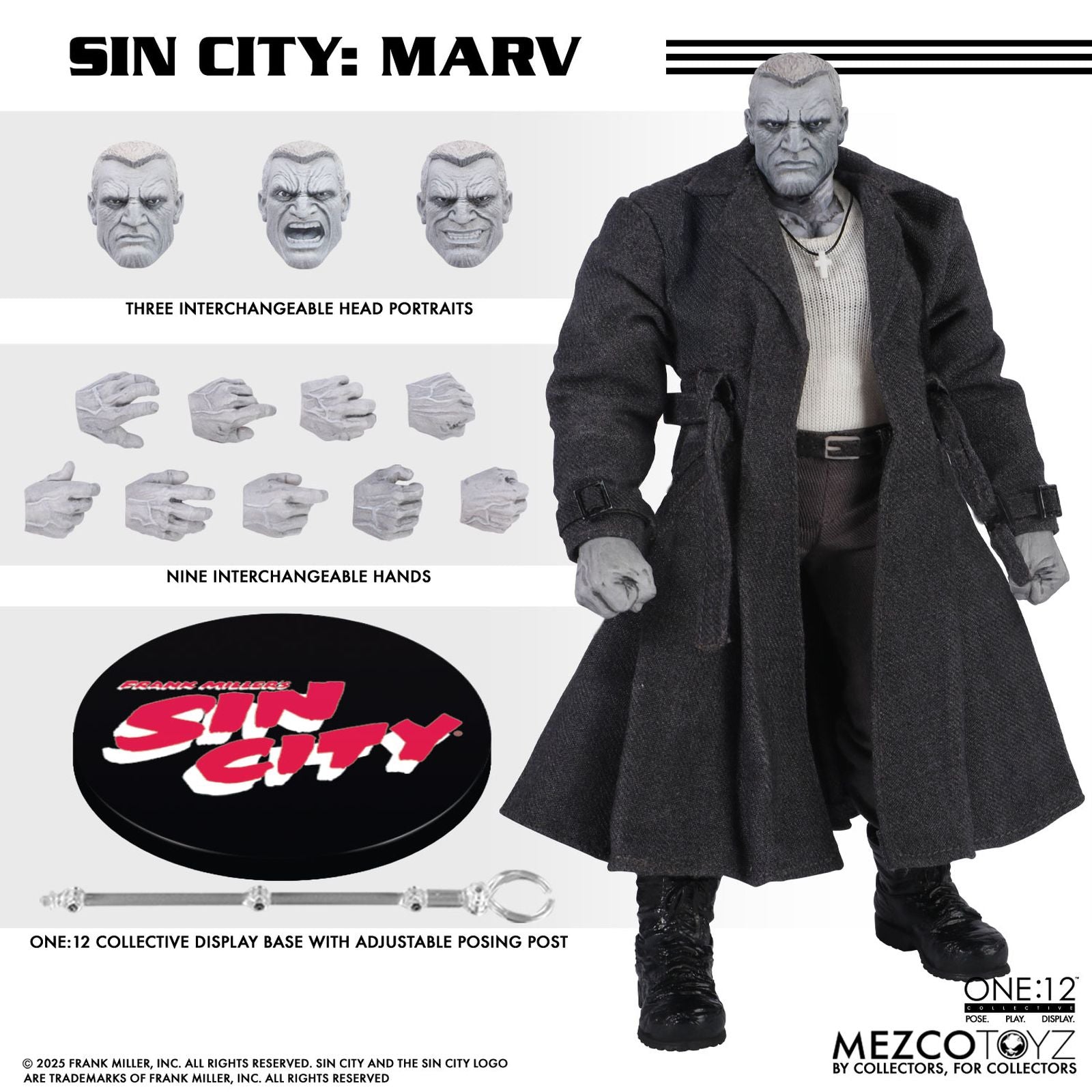 MARV FIGURA 17 CM SIN CITY ONE:12 COLLECTIVE
